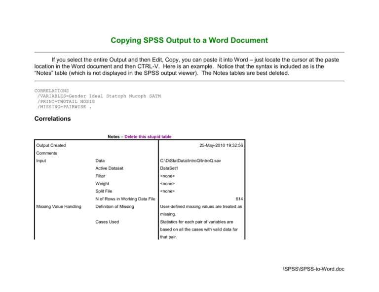 how to copy and paste to word document