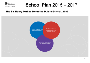 School plan 2015