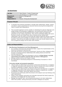 Job Specification - University of Bath