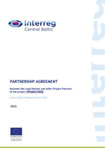 CB Partnership agreement model_151022
