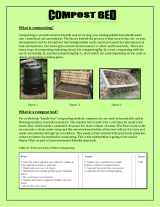 make your own compost bed