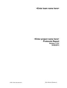 protocol-report