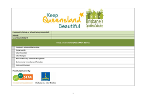 Litter Champion - Keep Queensland Beautiful