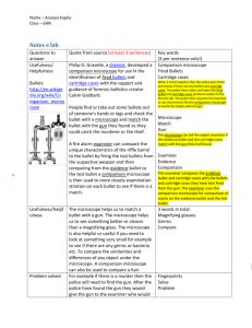 Sci06 – Living Things – Bullets – Ananya Kapila