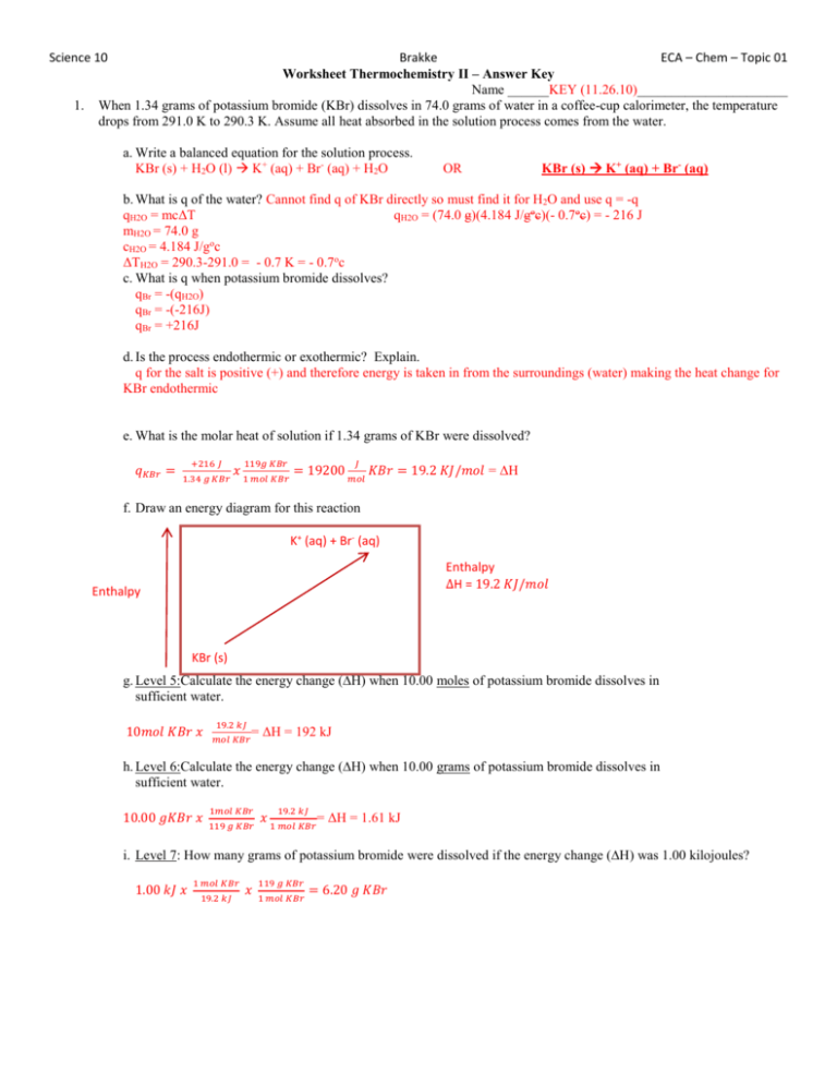 worksheet-thermochemistry-ii-answers