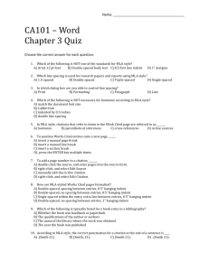 Chapter 3A Quiz - Jill Kennel Training