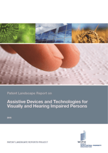 PATENT LANDSCAPE REPORT ON ASSISTIVE DEVICES