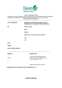 LADO Meeting Minutes Template