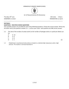 Grade 12 Physical Science SC P2 June 2014