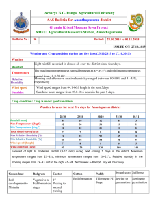 086 Anantapuram - Agricultural Meteorology Division
