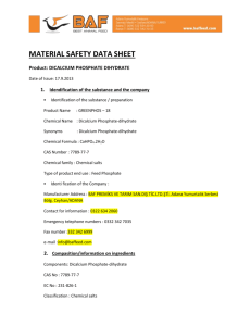 dcp material safety data sheet