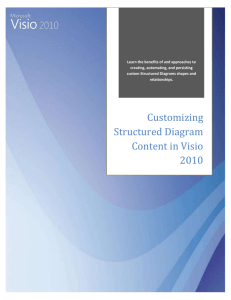 Customizing Structured Diagram Content in