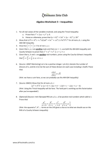 RZC Algebra Worksheet 3