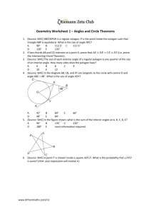 RZC - Geometry Worksheet 1