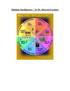 Multiple Intelligences - TeamMates Post