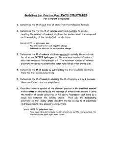 Lewis Structures