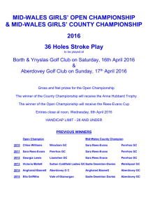 here - Borth & Ynyslas Golf Club
