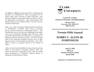 The Harry C - Clark University