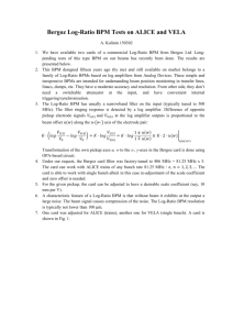 150302 Kalinin Bergoz Log-Ratio BPM Tests on ALICE_VELA