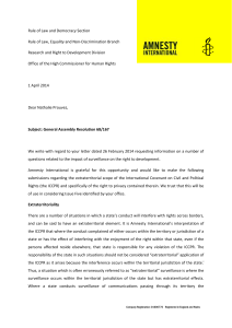 AmnestyInternational - Office of the High Commissioner on