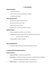 Revolution and Nationalism notes (ch. 8)