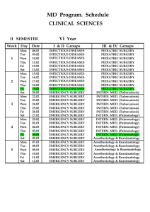 II SEMESTER VI Year