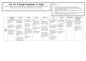 Our Art & Design Programme of Study