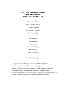willits frontier days ranch rodeo 2014 schedule and rules