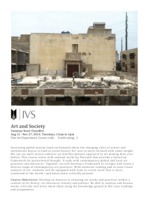 ArtandSociety-fall 2014-chaudhri-syllabus