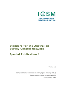 Standard for Australian Survey Control Network V2.1