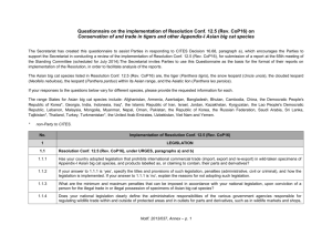 Notification to the Parties No. 2013/037, Annex