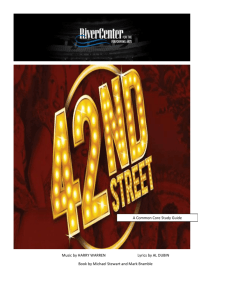 42nd street - RiverCenter for the Performing Arts