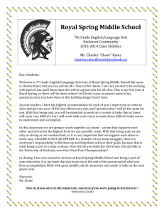 Royal Spring Middle School