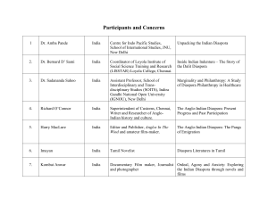 Participants and their Concerns - Centre for Diaspora Studies (CDS)