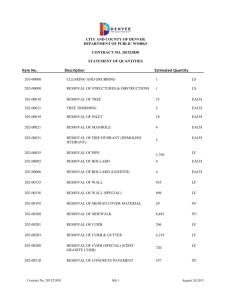 «ITEM» - City and County of Denver