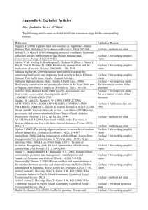 Appendix 6. Excluded Articles