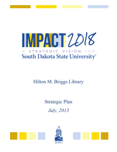 Impact 2018: Briggs Library Strategic Plan