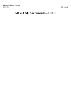 Aff vs CSU Sacramento---CSUF - openCaselist 2013-2014