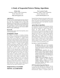 extension of sequential pattern mining