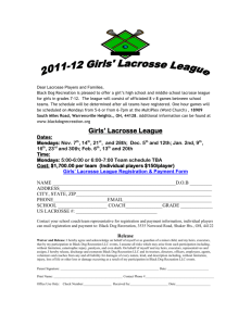Girls` Lacrosse League