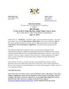 PCI presents Kix Brooks July 31 press release