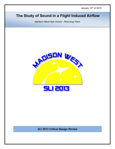 Summary - Madison West Rocketry