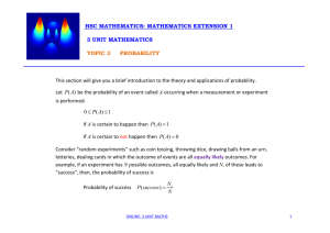 HSC Mathematics: Extension 1 (3 Unit)