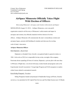 AirSpace Minnesota Board of Directors