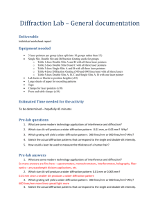 Diffraction Documentation2013