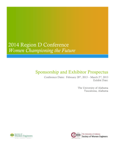 Sponsorship and Exhibitor Prospectus