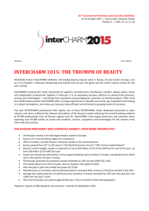 intercharm 2015: the triumph of beauty