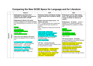 Comparing The New GCSE Specs For Language