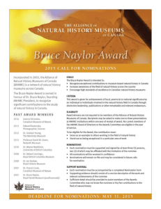2015 Bruce Naylor Award