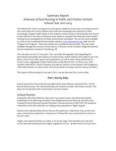 Part 2 Survey Data - Arkansas Coordinated School Health